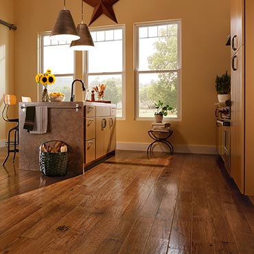 Armstrong Wide Plank Flooring for the Kitchens