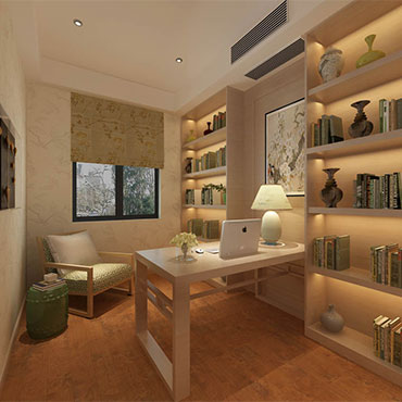 Home Office/Study | GreenTouch Hardwood Flooring