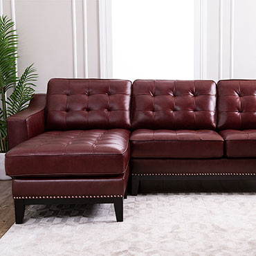 Abbyson Leather Sectionals