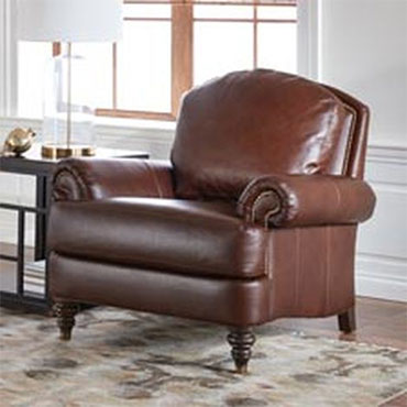 Ethan Allen Leather Chairs