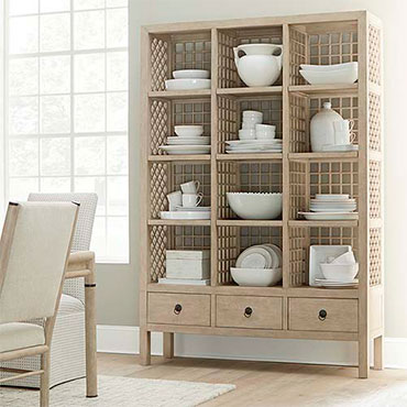 Bassett Bookcases & Open Shelving