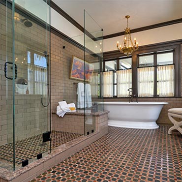 Jeffrey Court Tile | Bathrooms