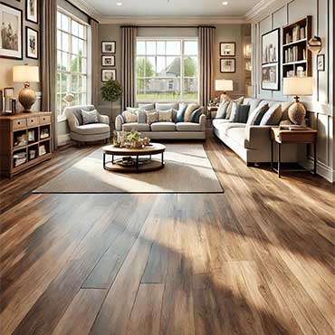 Family Room - Luxury Vinyl Flooring