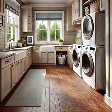 Laundry Room - Hardwood Flooring