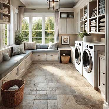 Laundry Room - Natural Stone